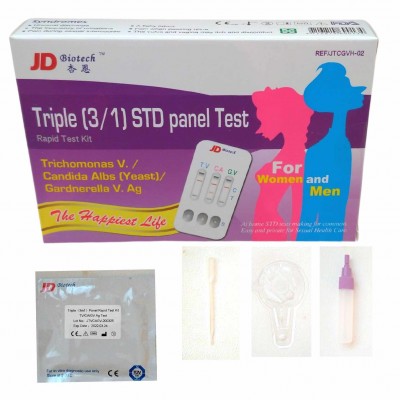 JD BioTech test - detekce pohlavně přenosných infekcí 3 v 1
