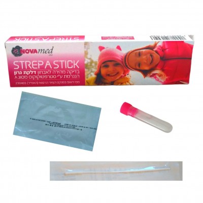 Novamed Strep A Stick Test - domácí test na streptokokovou infekci