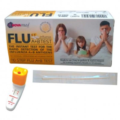 Novamed No Step FLU A+B Test - domácí test na chřipku