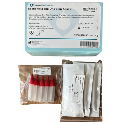 Savyon Salmonella test - test na salmonelovou infekci - 5 ks