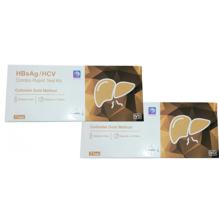 Reagen HBsAg/HCV Combo - test na žloutenku typu B a C - 2 kusy