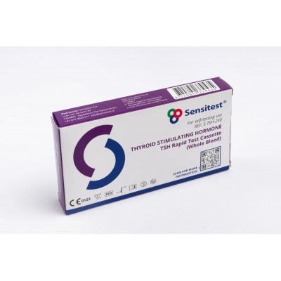 Sensitest TSH test - domácí test funkce štítné žlázy